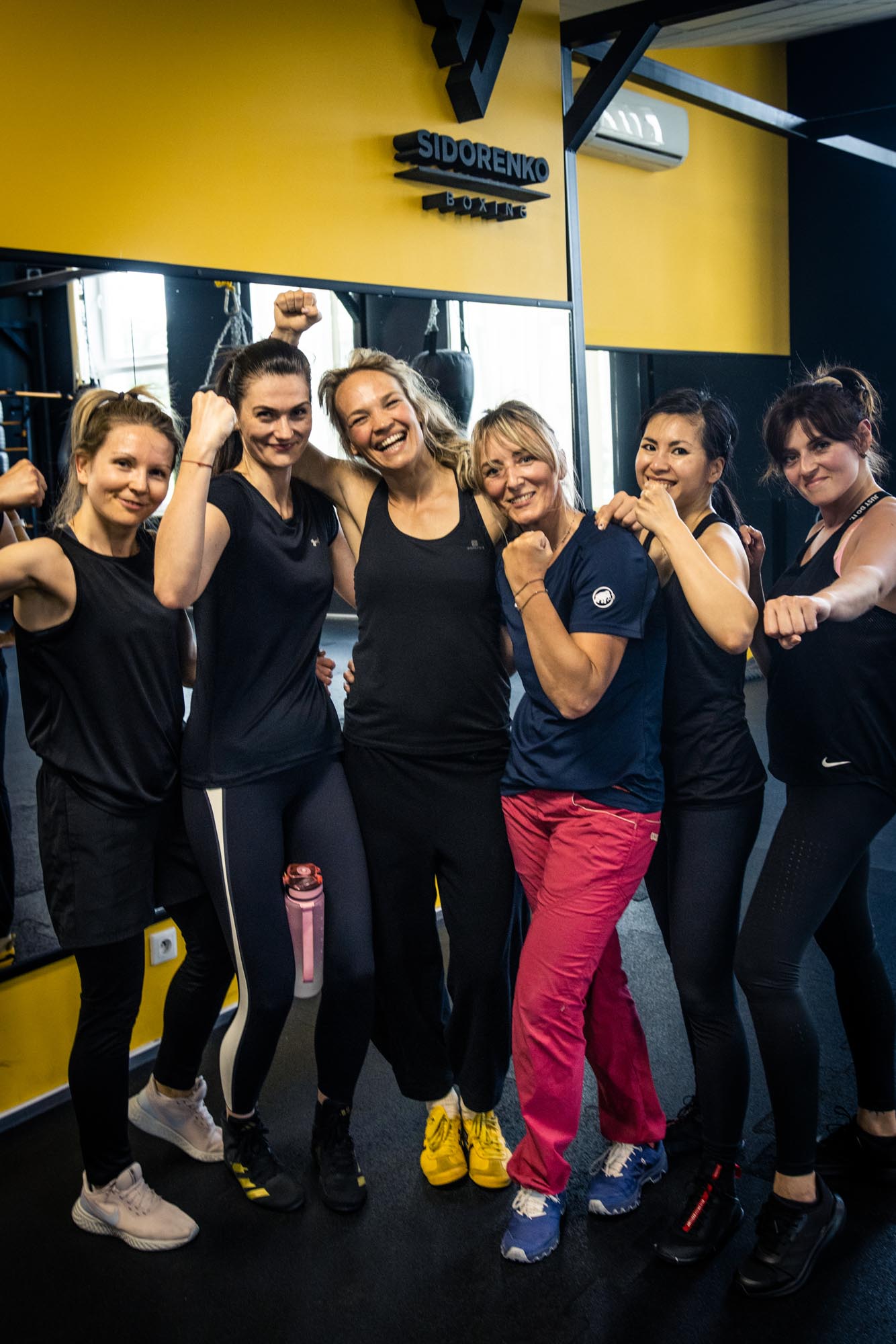 boks dla kobiet Łomianki Sidorenko Boxing